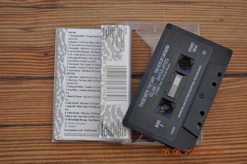 Those Were The Days - The Hits Of LM Radio : Volume 1 (Cassette)