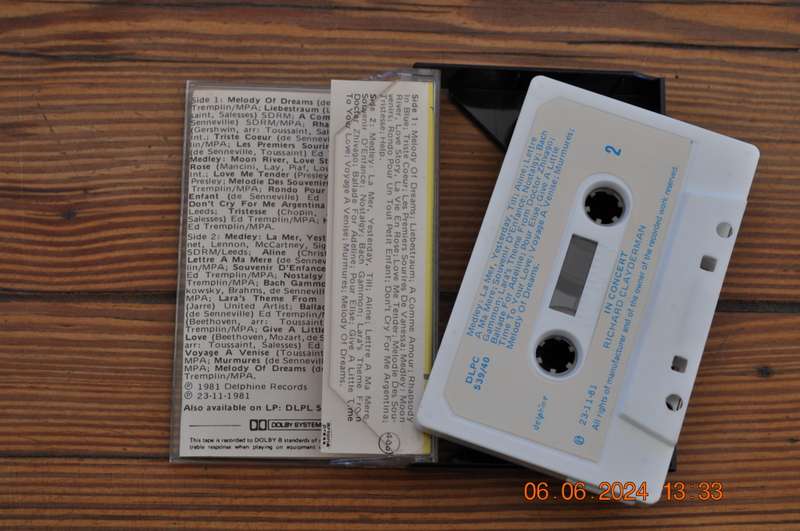 Richard Clayderman - In Concert (Cassette)