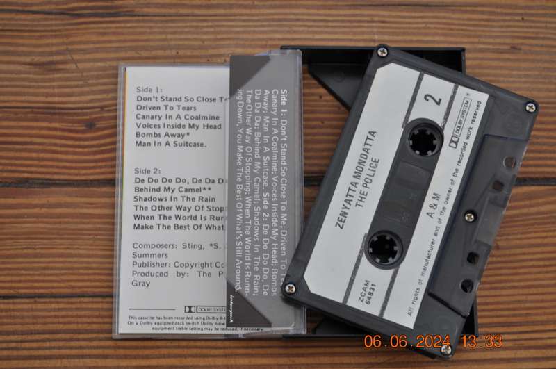 The Police - Zenyatta Mondatta (Cassette)