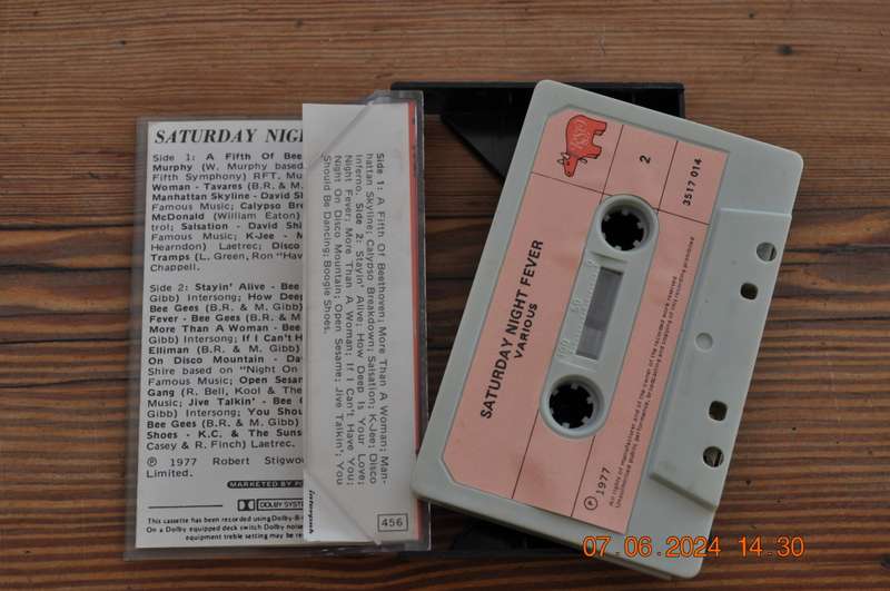 Saturday Night Fever - Soundtrack (Cassette)