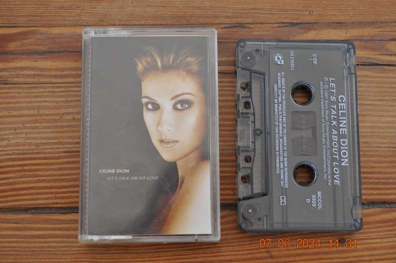 Celine Dion - Let`s Talk About Love (Cassette)