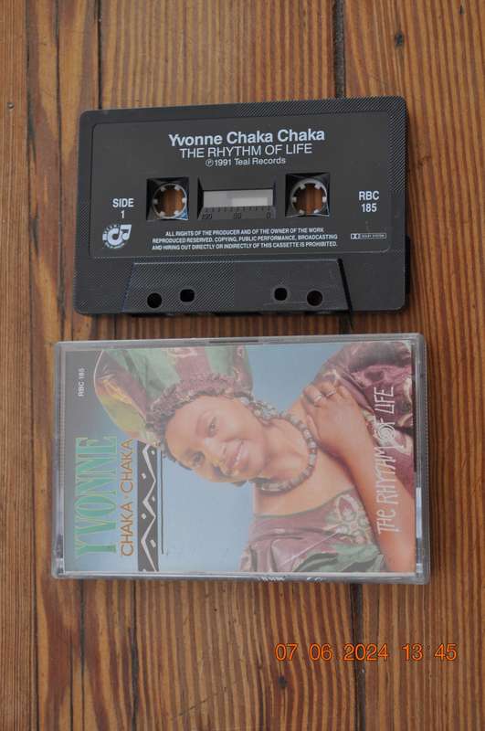 Yvonne Chaka Chaka - The Rhythm Of Life (Cassette)