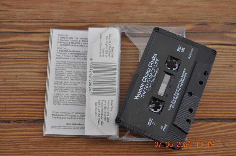 Yvonne Chaka Chaka - The Rhythm Of Life (Cassette)