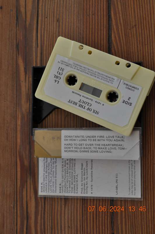 Clout - Six Of The Best (Cassette)