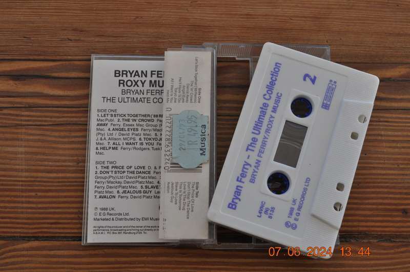 Bryan Ferry/Roxy Music - The Ultimate Collection (Cassette)