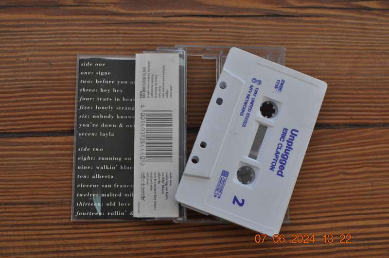 Eric Clapton - Unplugged (Cassette)