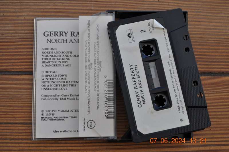 Gerry Rafferty - North And South (Cassette)