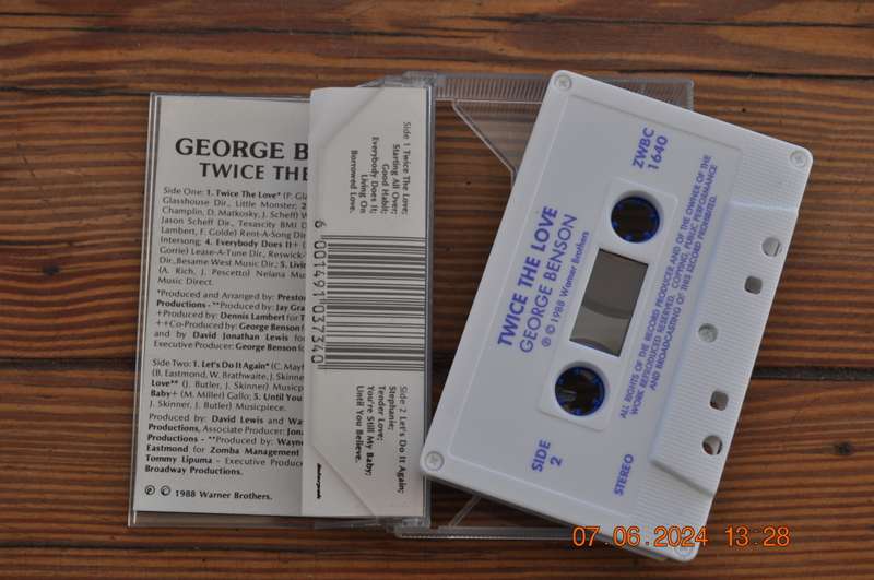 George Benson - Twice The Love (Cassette)