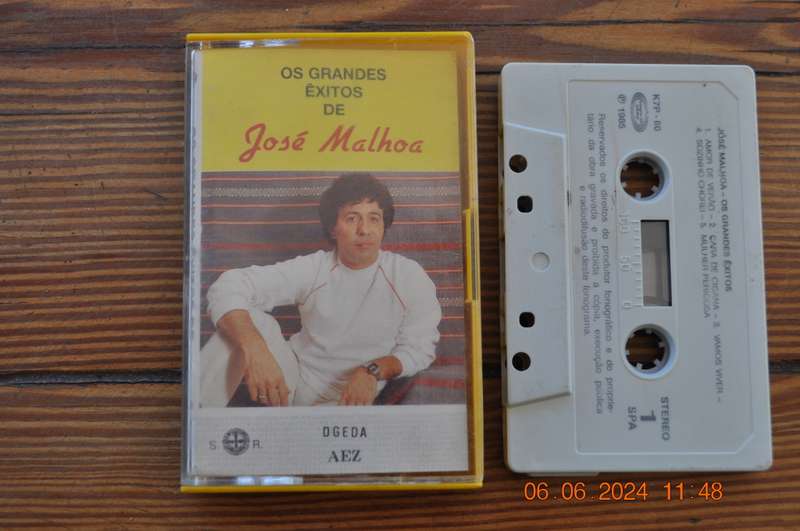 Jose Malhoa - Os Grandes Exitos (Cassette)