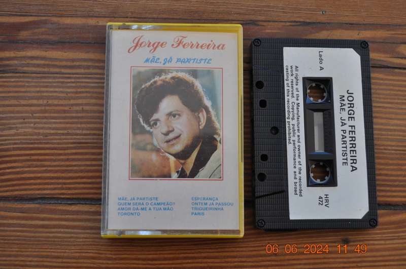 Jorge Ferreira - Mae, Ja Partiste (Cassette)