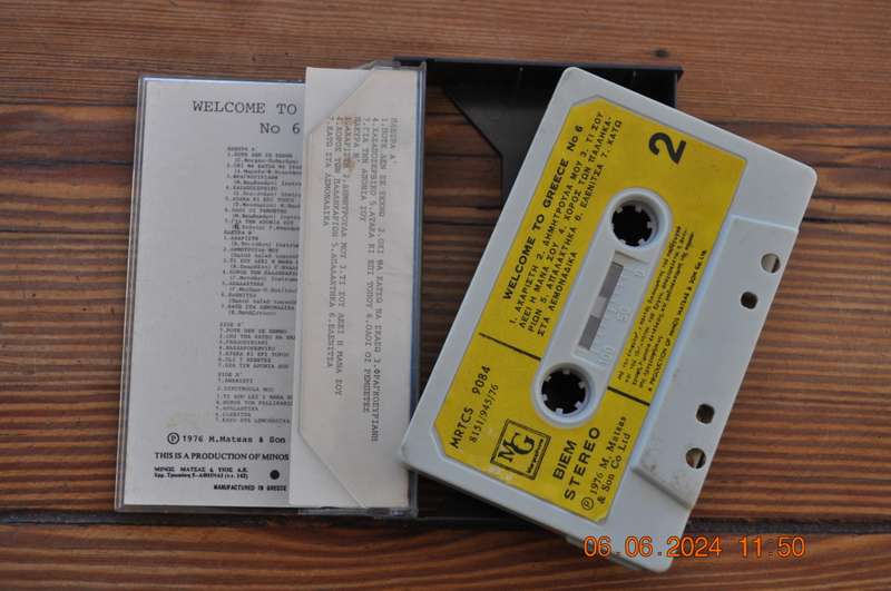 Welcome To Greece - No 6 (Cassette)