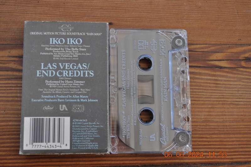 Rain Man - Soundtrack (Cassette)