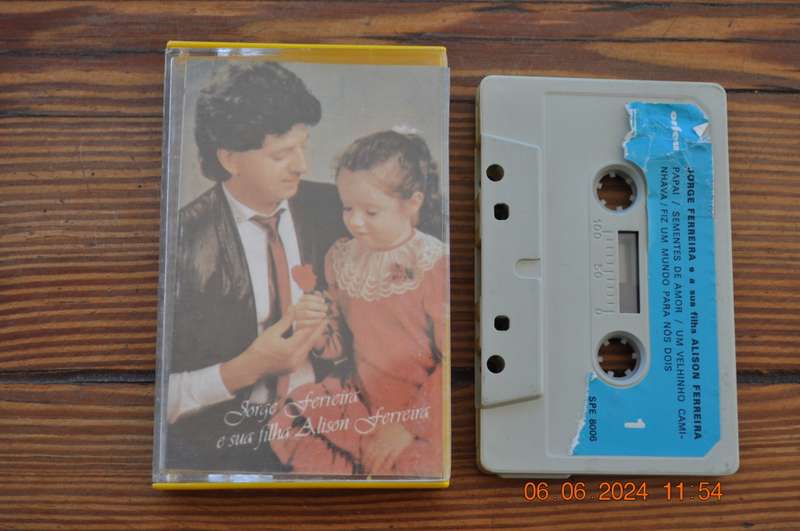 Jorge Ferreira E Sua Filha Alison Ferreira (Cassette)