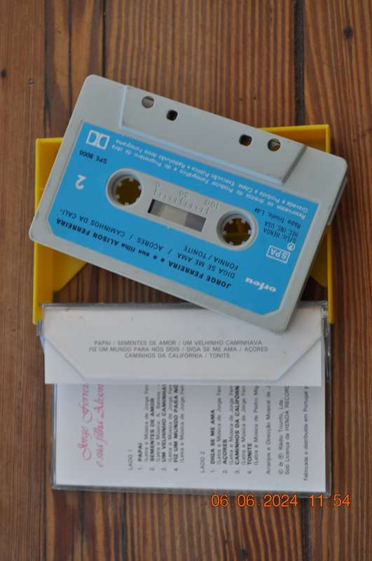 Jorge Ferreira E Sua Filha Alison Ferreira (Cassette)
