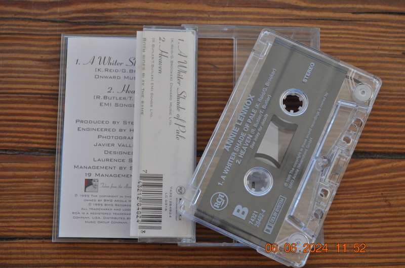 Annie Lennox - A Whiter Shade Of Pale (Cassette)