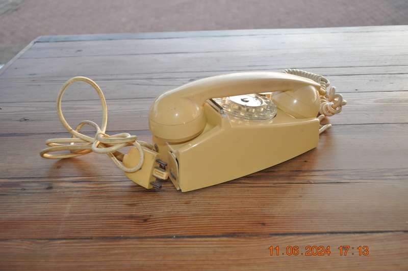 Vintage 1980s Dial Phone