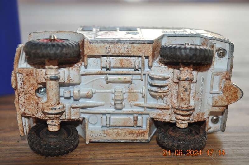 Vintage Corgi Riot Police Wagon