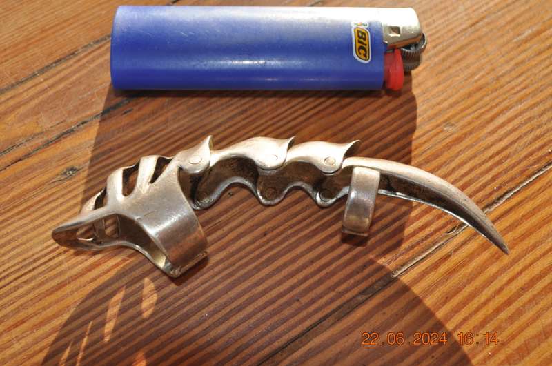 Vintage Silver (925) Finger Claw