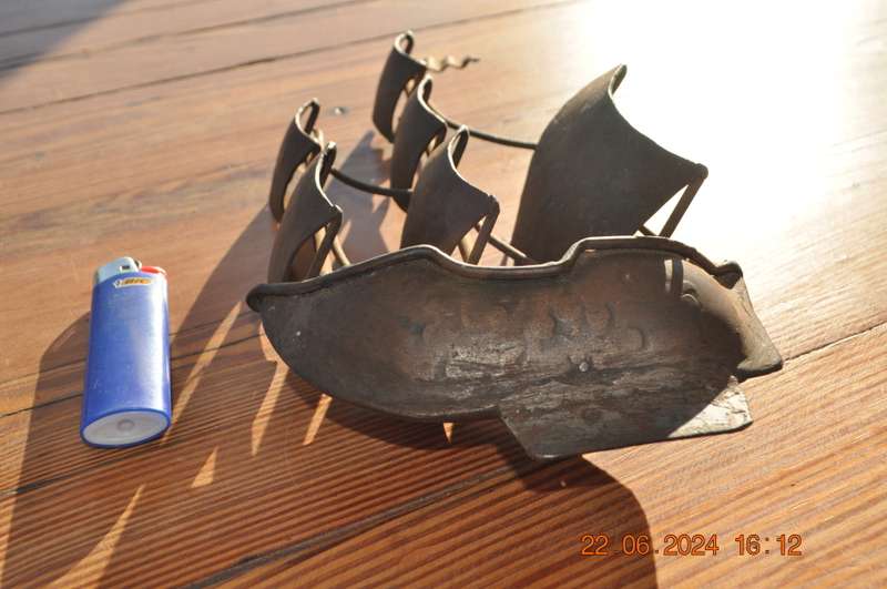 Small Steel Ship Hand Made