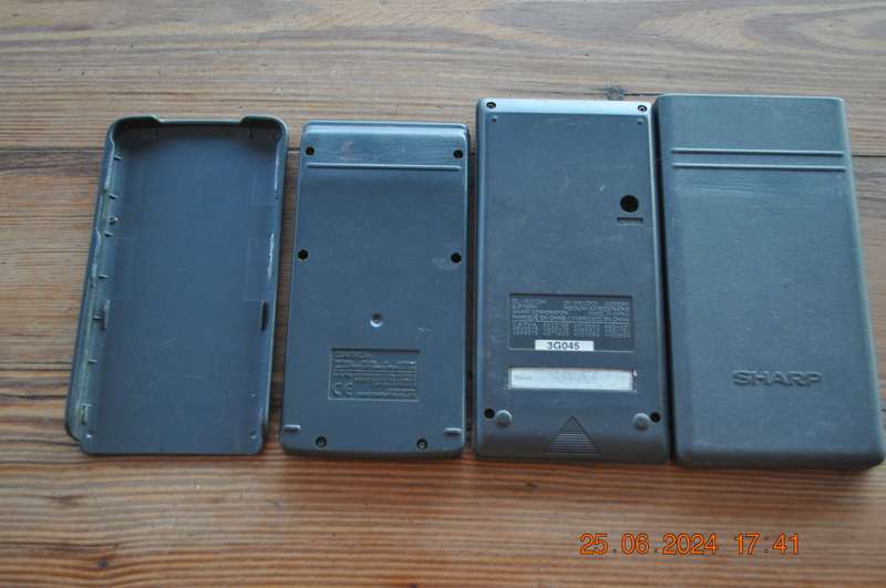 Casio Fraction and Sharp Scientific Calculators