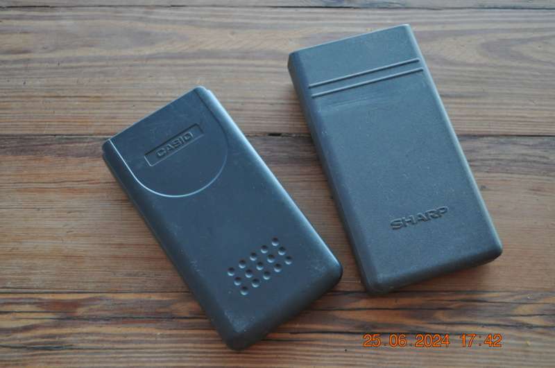 Casio Fraction and Sharp Scientific Calculators