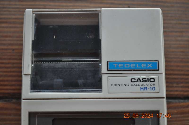 Vintage Casio HR 10 Printing Calculator Not Working
