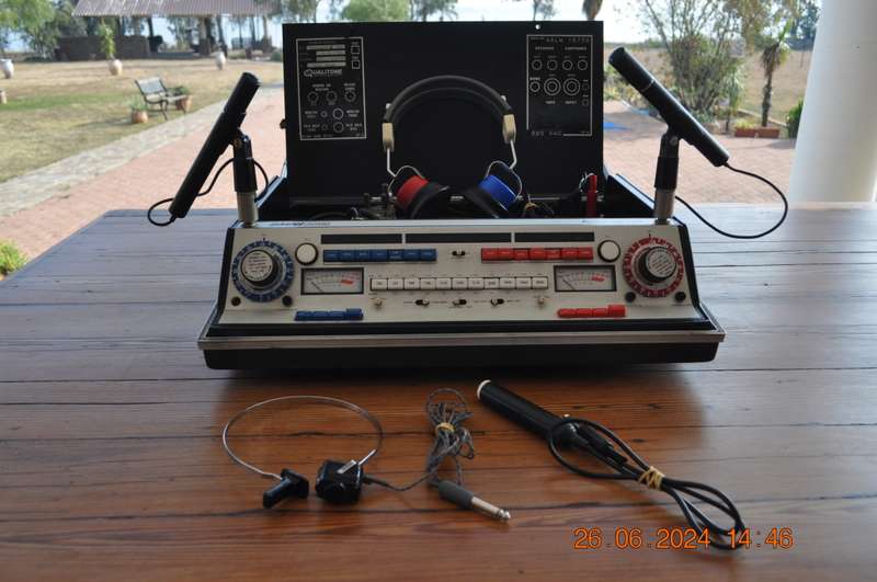 Vintage Audiometer By Omni Hearing Systems