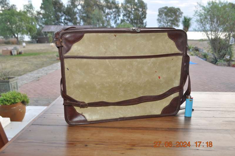 Vintage Vinyl Art Case Carry Bag