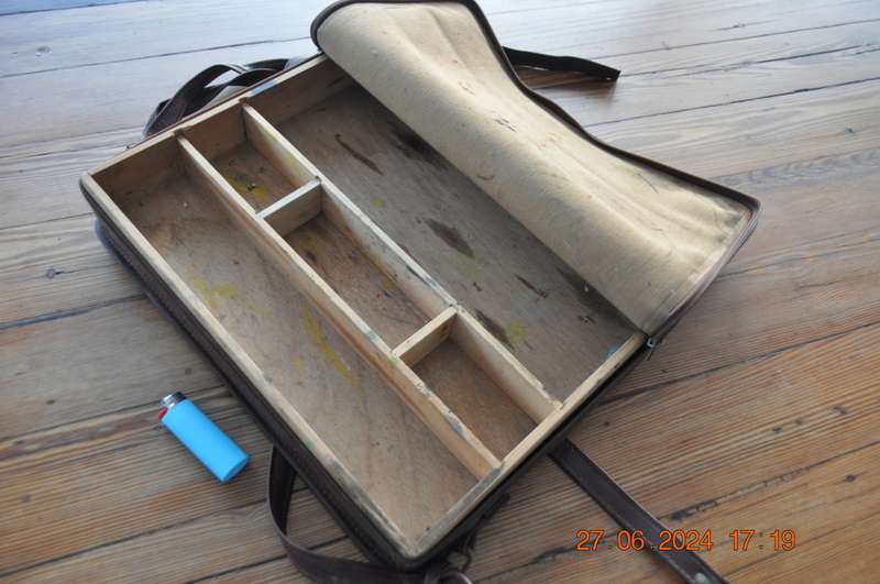 Vintage Vinyl Art Case Carry Bag
