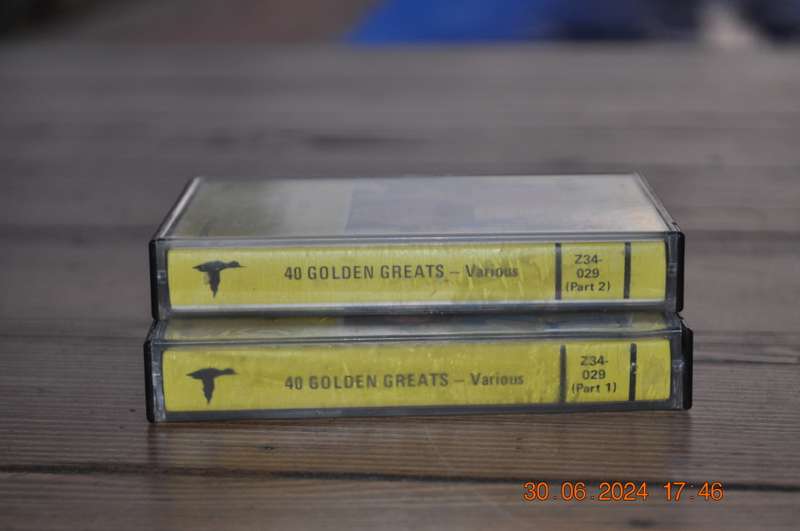 40 Golden Greats - Various (2 Cassettes)