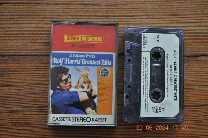 Rolf Harris - Greatest Hits (Cassette)