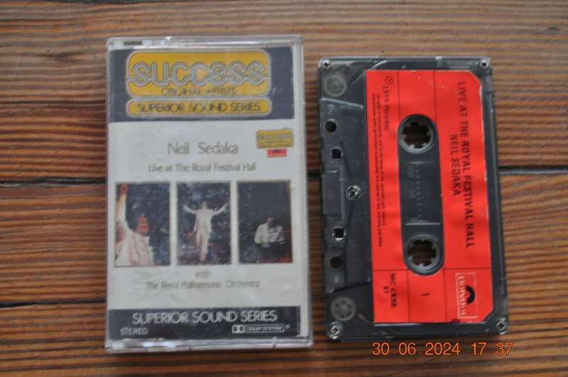 Neil Sedaka - Live At The Royal Festival Hall (Cassette)