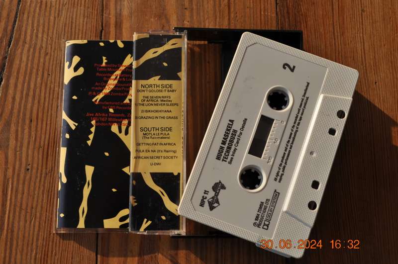 Hugh Masekela - Techno-Bush (Cassette)