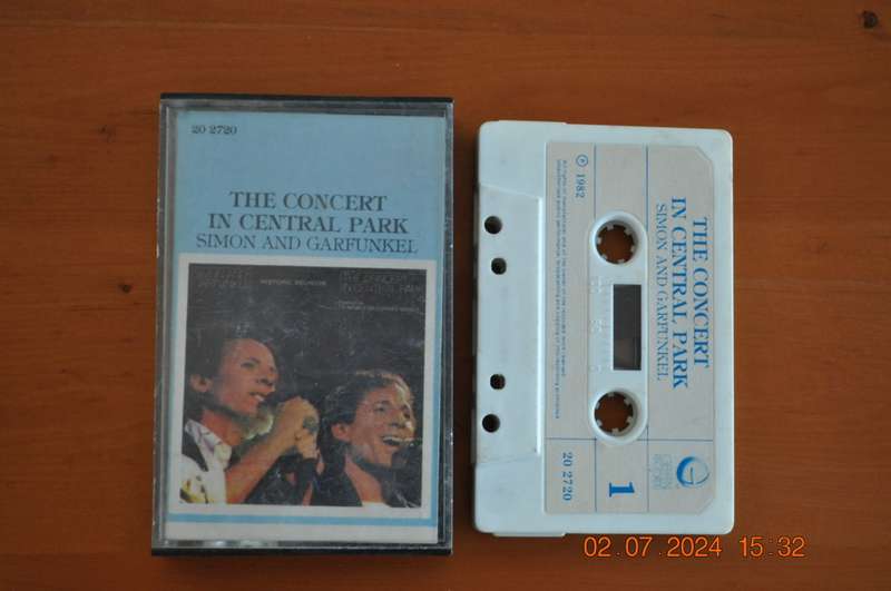 Simon And Garfunkel - The Concert In Central Park (Cassette)