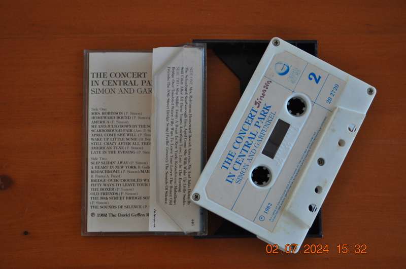 Simon And Garfunkel - The Concert In Central Park (Cassette)