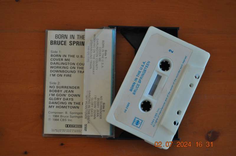 Bruce Springsteen - Born In The U.S.A (Cassette)