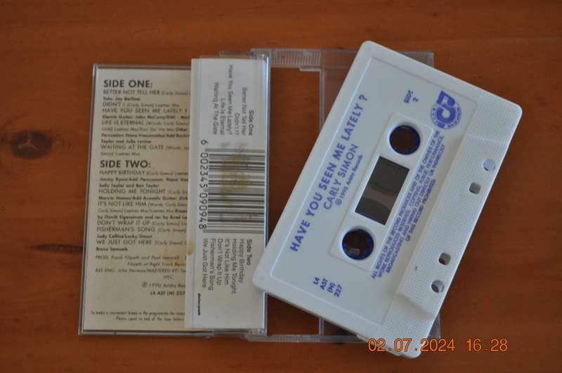 Carly Simon - Have You Seen Me Lately? (Cassette)