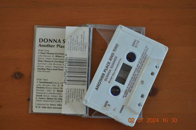 Donna Summer - Another Place And Time (Cassette)