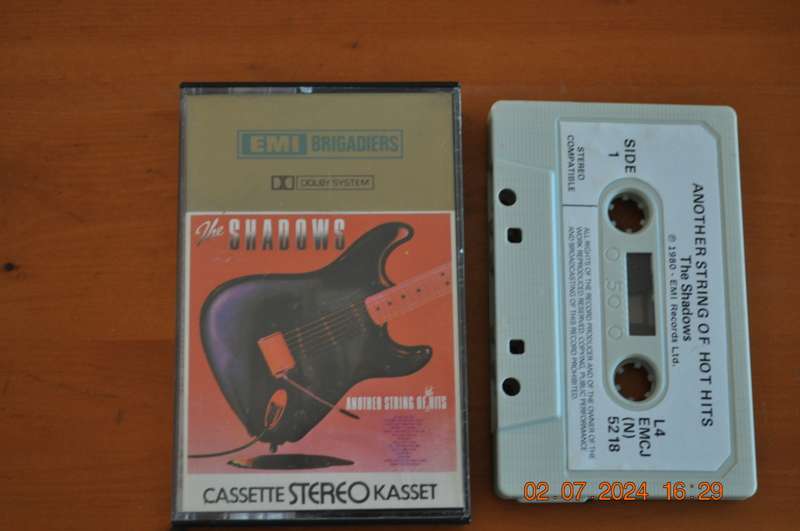 The Shadows - Another String Of Hot Hits (Cassette)