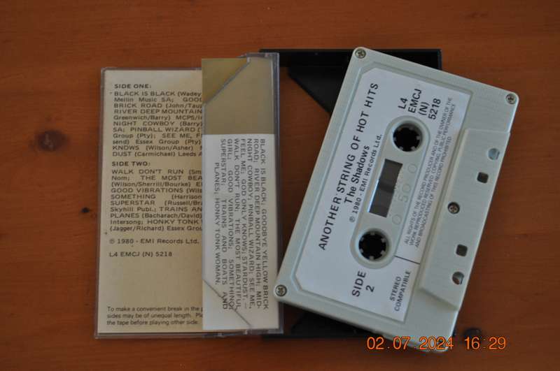 The Shadows - Another String Of Hot Hits (Cassette)