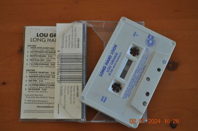Lou Gramm - Long Hard Look (Cassette)