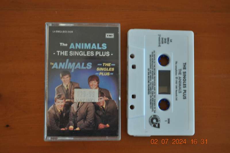 The Animals - The Singles Plus (Cassette)