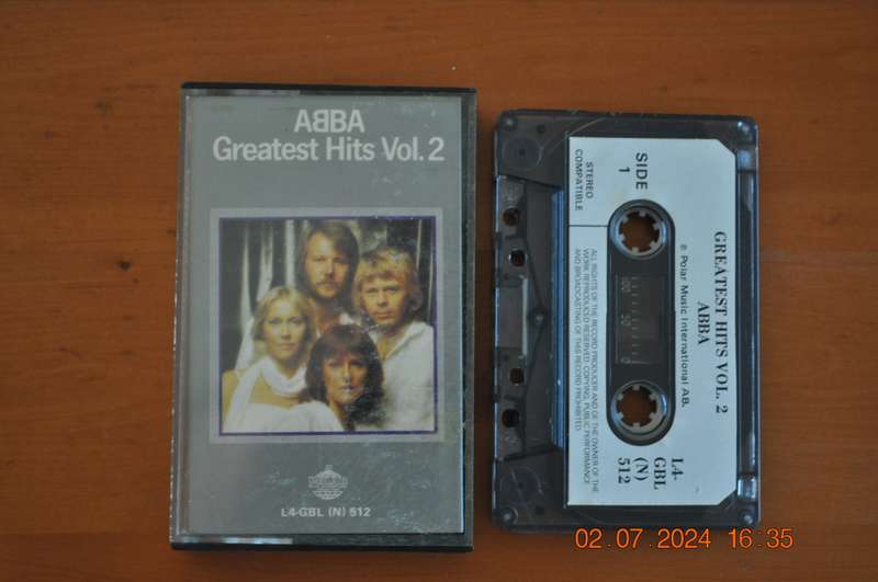 ABBA - Greatest Hits Vol 2 (Cassette)