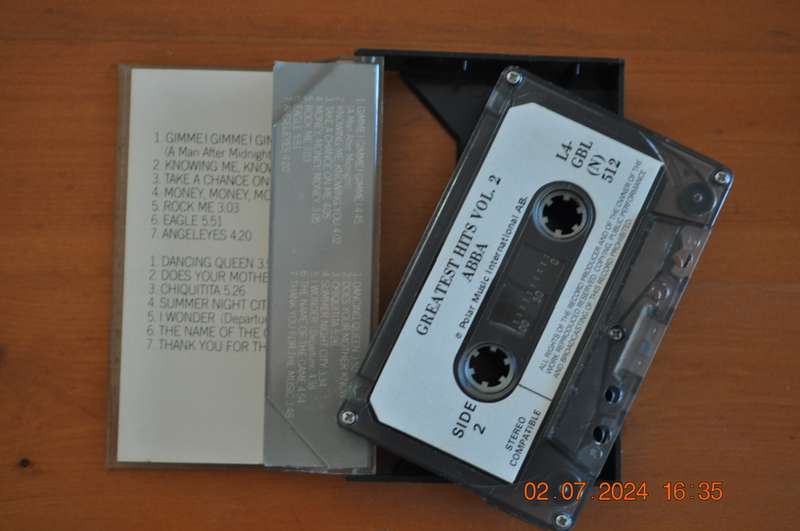 ABBA - Greatest Hits Vol 2 (Cassette)