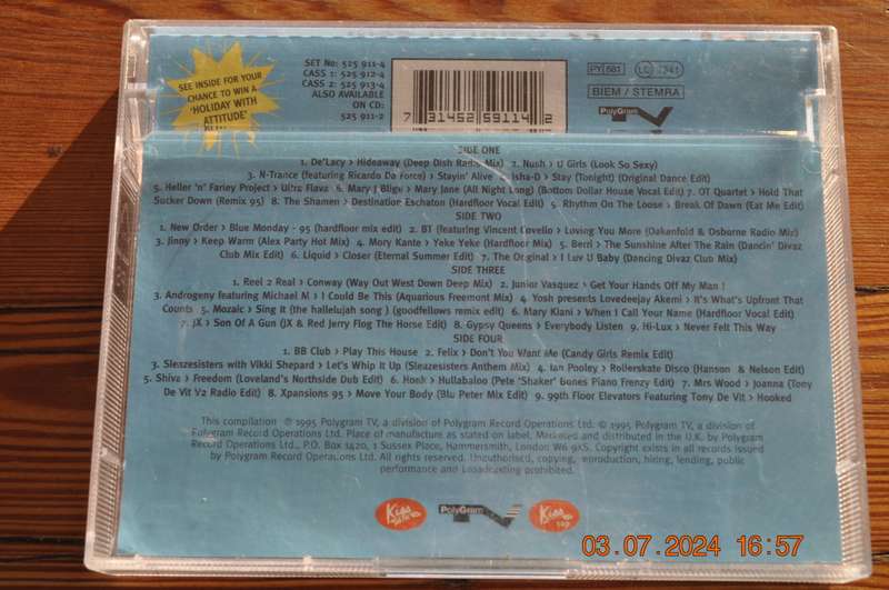 Kiss In Ibiza `95 (2 Cassettes)
