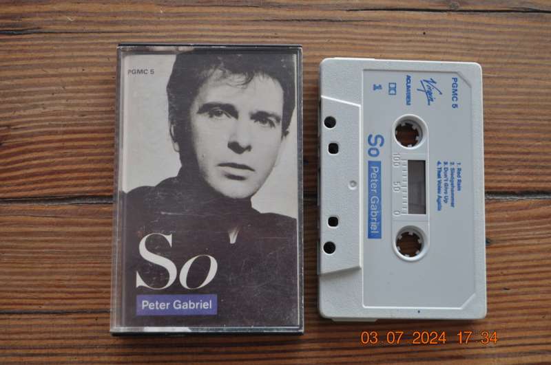 Peter Gabriel - So (Cassette)