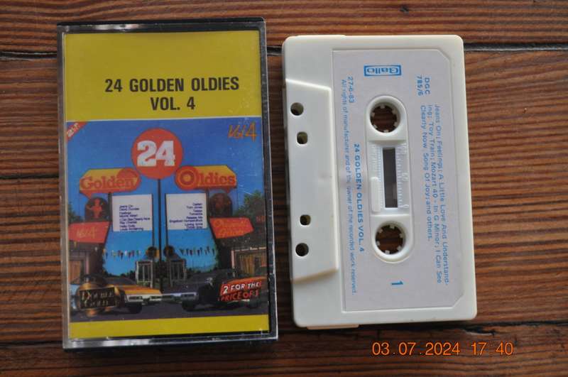 24 Golden Oldies - Vol 4 : Various (Cassette)