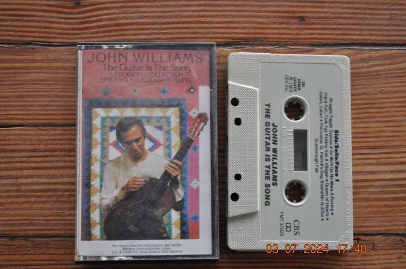 John Williams - The Guitar Is The Song (Cassette)