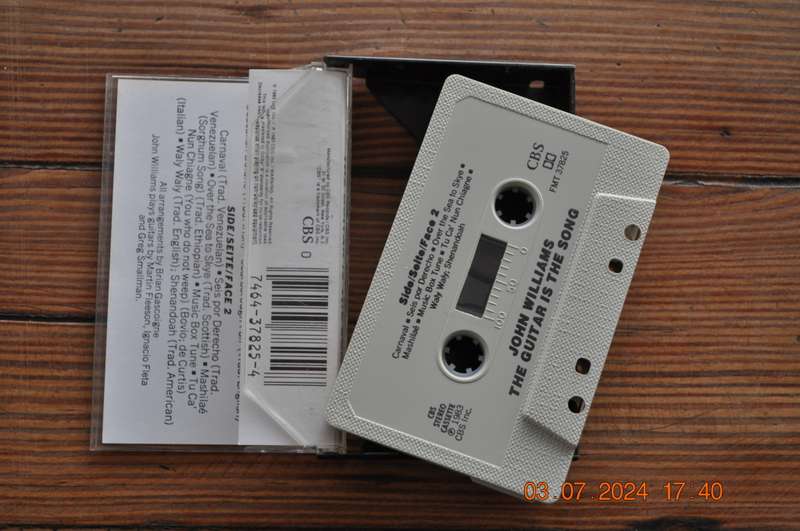 John Williams - The Guitar Is The Song (Cassette)