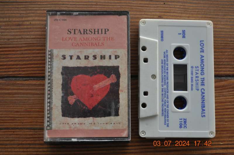 Starship - Love Among The Cannibals (Cassette)